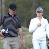 Exclusif - Jessica Biel et Justin Timberlake à la sortie du Mirimichi Golf Course après une partie de golf à Millington, le 14 avril 2013.