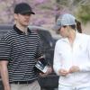 Exclusif - Jessica Biel et son mari Justin Timberlake à la sortie du Mirimichi Golf Course après une partie de golf à Millington, le 14 avril 2013.