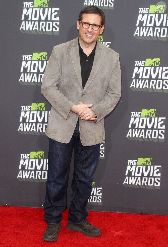 Steve Carell aux MTV Movie Awards, à Los Angeles, le 14 avril 2013.