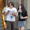 Prince Jackson en charmante compagnie dans les rues de Los angeles, le 13 avril 2013.
