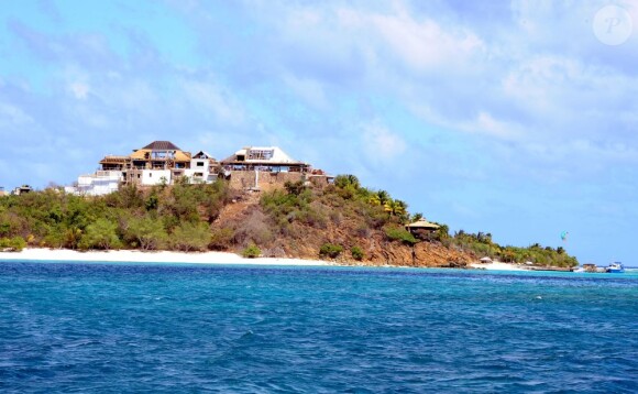 La maison de Richard Branson située sur Necker Island, dans les Caraïbes. Photo prise le 11 avril 2013.