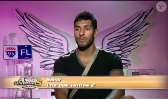 Samir dans Les Anges de la télé-réalité 5 sur NRJ 12 le mardi 16 avril 2013
