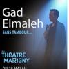 L'affiche du spectacle de Gad Elmaleh au théâtre Marigny
