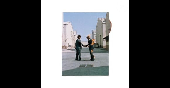 Wish You Were Here de Pink Floyd (1975), une pochette signée Storm Thorgerson, grand collaborateur de Pink Floyd et ami de David Gilmour décédé en avril 2013