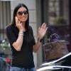 Elisabetta Gregoraci, heureuse à Milan le 18 avril 2013