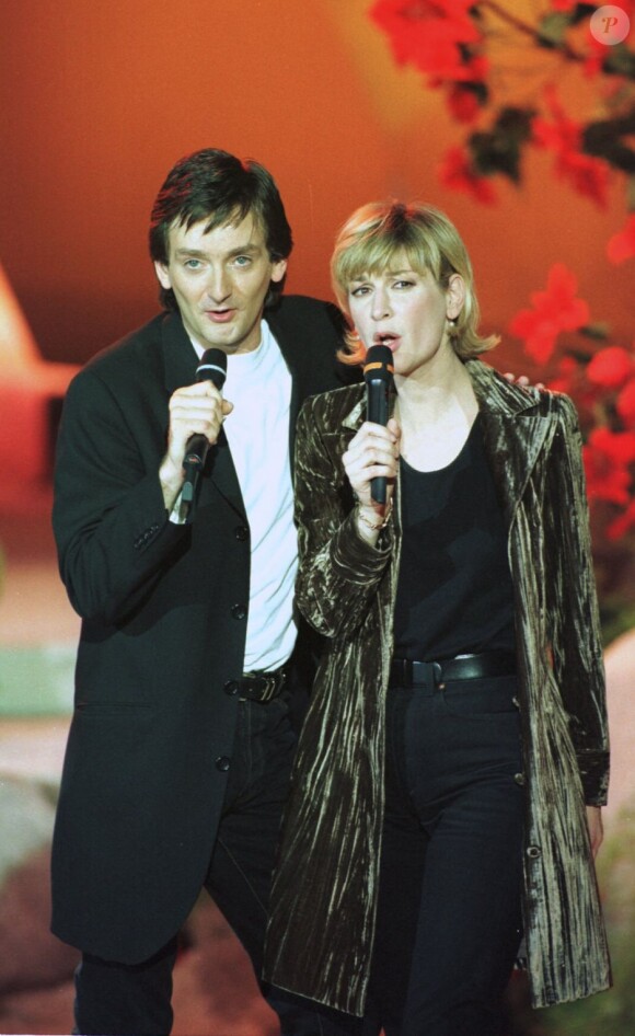 Pierre Palmade et Michèle Laroque le 4 mars 1997