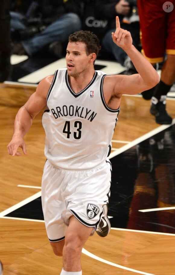 Kris Humphries lors du match Brooklyn Nets-Cleveland Cavaliers à Brooklyn en novembre 2013.