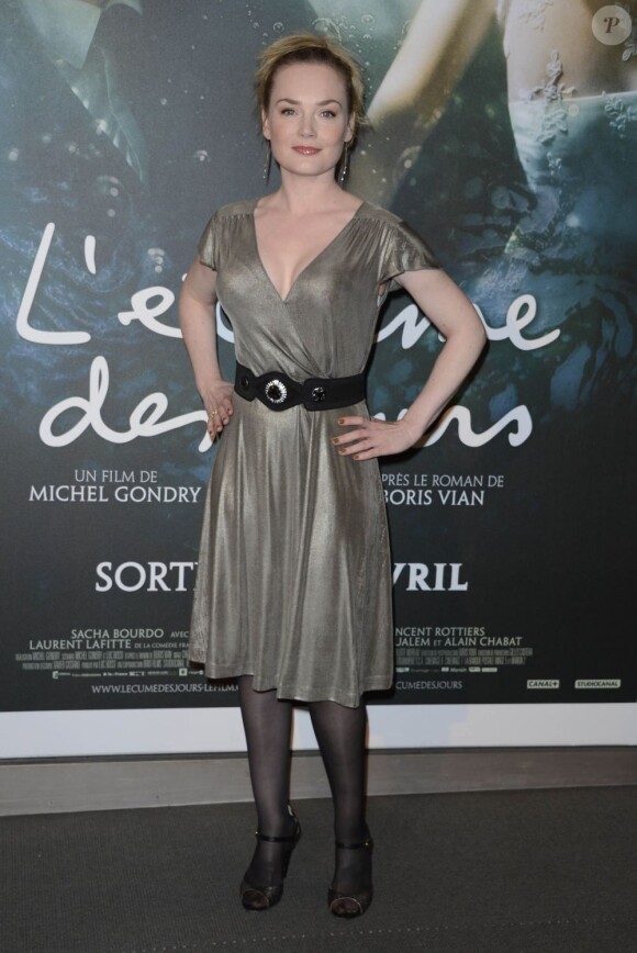 Julie Judd - Avant-première du film L'Écume des jours à l'UGC Normandie à Paris, le 19 avril 2013.