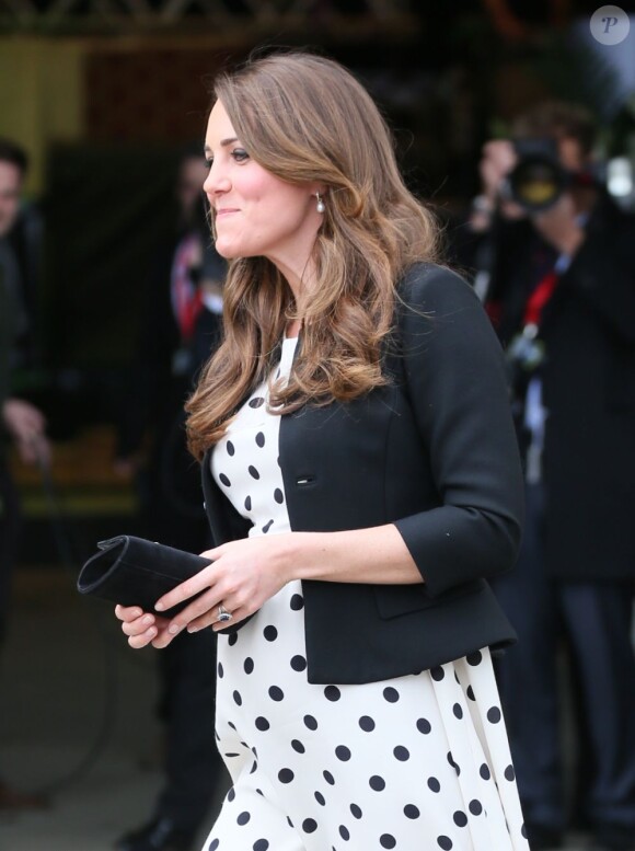 Kate Middleton le 26 avril 2013 à Hertfordshire.