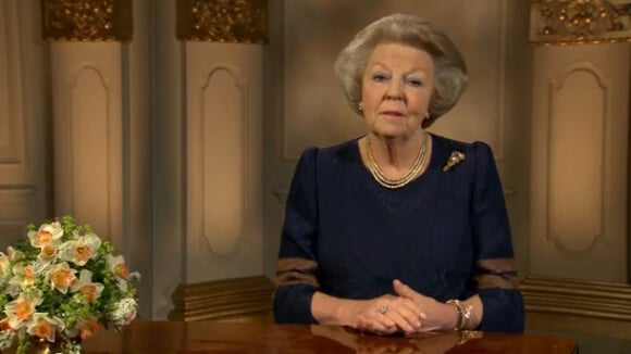 Beatrix des Pays-Bas : Le (dernier) discours d'une reine...