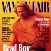 Brad Pitt fait sa première couverture du Vanity Fair en février 1995.