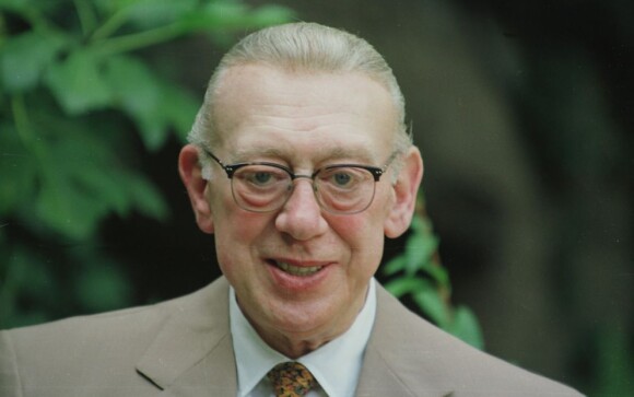 Horst Tappert à Sain-Paul de Vence le 2 octobre 1997.