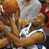 Jason Collins lors d'un match au Target Center de Minneapolis le 11 mars 2009