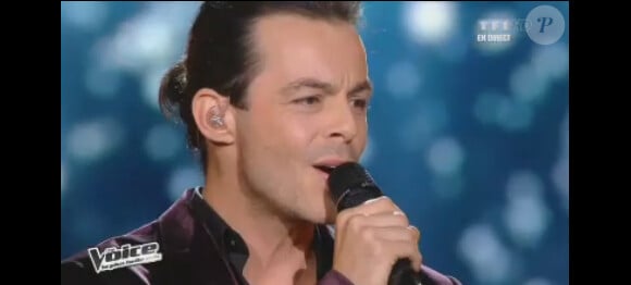 Nuno Resende dans The Voice 2, le samedi 4 mai 2013 sur TF1.