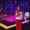 Laura Chab' dans The Voice 2 sur TF1 le 4 mai 2013.