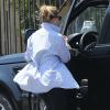 La jeune maman Drew Barrymore sort de son cours de yoga et va faire du shopping à Bristol Farms dans le quartier de West Hollywood, le 4 mai 2013.