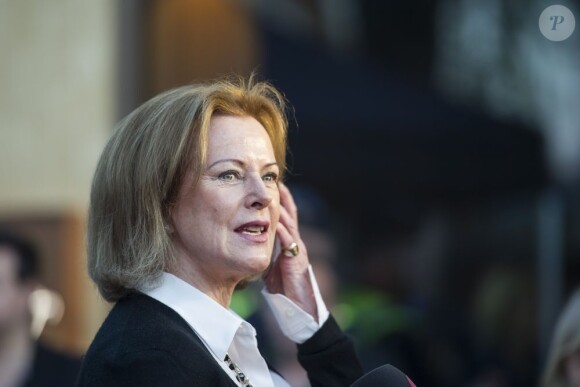 Anni-Frid Lyngstad du groupe ABBA à l'inauguration du musée ABBA a Stockholm, le 6 mai 2013.
