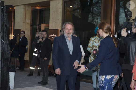 Benny Andersson du groupe ABBA à l'inauguration du musée ABBA a Stockholm, le 6 mai 2013.