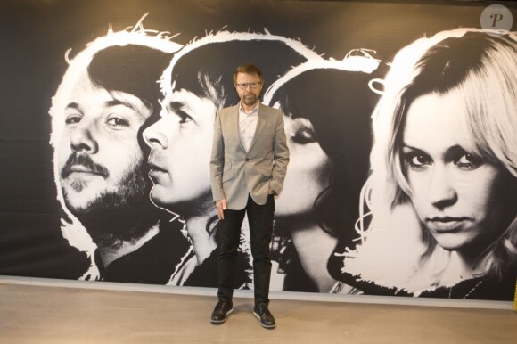 Bjorn Ulvaeus au musée ABBA qui a ouvert ses portes le 7 mai 2013 à Stockholm.
