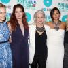Ali Wentworth, Debra Messing, Glenn Close, Mariska Hargitay à la soirée de charité organisée par la Joyful Heart Foundation à New York, le 9 mai 2013.