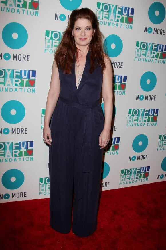Debra Messing à la soirée de charité organisée par la Joyful Heart Foundation à New York, le 9 mai 2013.