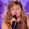 Louane dans The Voice 2 sur TF1, le samedi 4 mai 2013.