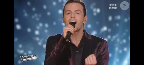 Nuno Resende dans The Voice 2, le samedi 4 mai 2013 sur TF1.