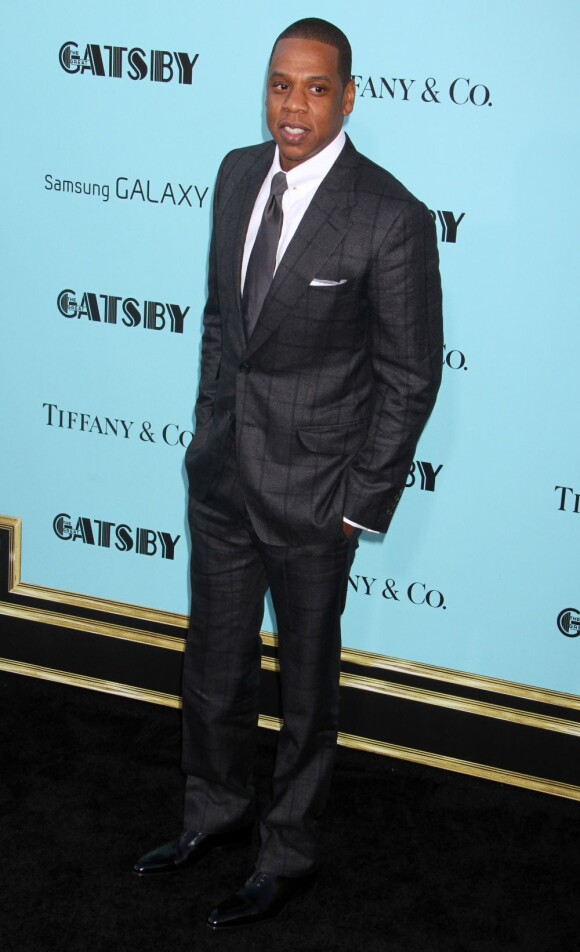 Jay-Z à l'avant-première de The Great Gatsby à New York, le 1er mai 2013.