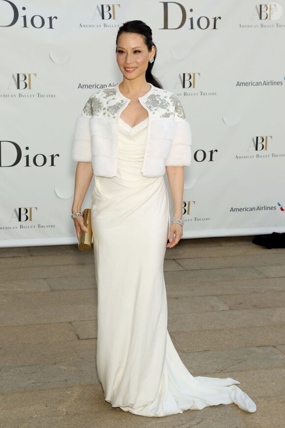 Lucy Liu assiste à l'Opening Night Gala de l'American Ballet Theatre à la Metropolitan Opera House. New York, le 13 mai 2013.