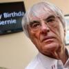 Bernie Ecclestone, heureux de célébrer son 82e anniversaire le 28 octobre 2012 en Inde sur le circuit de Buddh