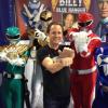 David Yost entourés de Power Rangers au Wonder Con à Anaheim, mars 2013.