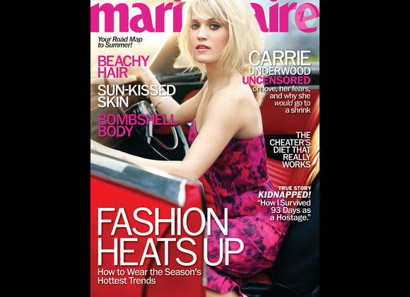 Marie-Claire de Juin 2013 avec Carrie Underwood.