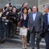 Gérard Depardieu et Jacqueline Bisset sur le tournage du film Welcome to New York le 3 mai 2013