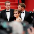 Emma Watson pour la montée des marches du film The Bling Ring pour l'ouverture d'Un Certain Regard au Festival du film de Cannes, le 16 mai 2013.