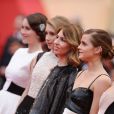 Sofia Coppola, Claire Julien, Taissa Farmiga, Katie Chang, Israel Broussard, Emma Watson posent lors de la montée des marches du film The Bling Ring pour l'ouverture d'Un Certain Regard au Festival du film de Cannes, le 16 mai 2013.
