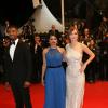 Michael B. Jordan, Melonie Diaz et Ahna O'Reilly présente Fruitvale Station au Festival de Cannes 2013, le 16 mai.