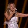 Mariah Carey s'offre un medley de ses tubes sur le plateau de la finale de la 12e saison d'American Idol, le 16 mai 2013.