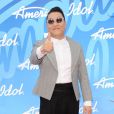 Psy lors de la finale de la 12e saison d'American Idol, à Los Angeles, le 16 mai 2013.