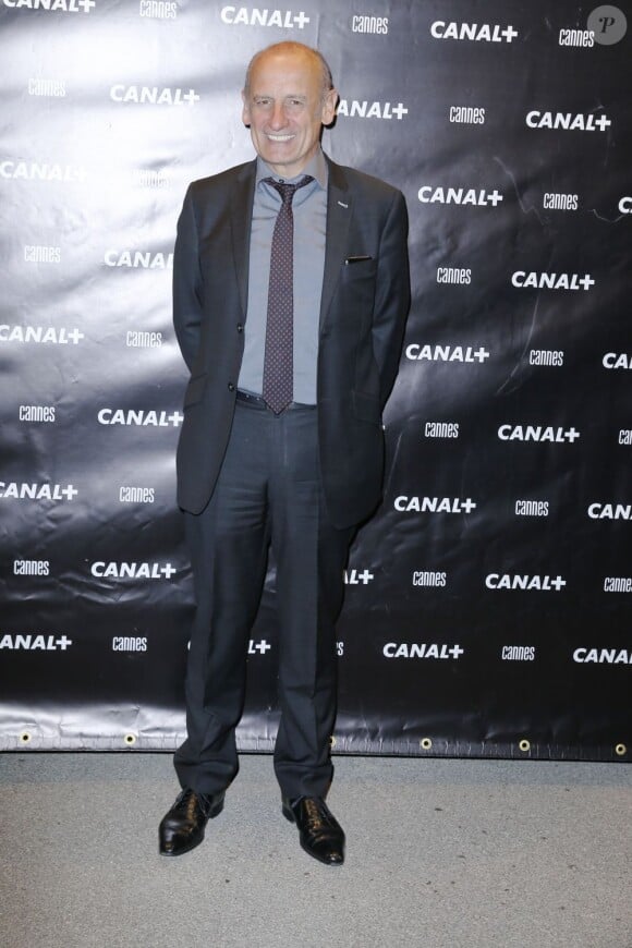 Jean-Michel Aphatie lors de la Canal + party le vendredi 17 mai 2013 à l'occasion du 66e Festival de Cannes