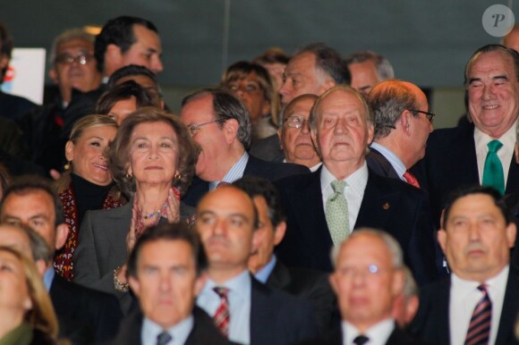 Le roi Juan Carlos Ier d'Espagne, accompagné par la reine Sofia, présidait le 17 mai 2013 à San Bernabeu la finale de la Coupe du Roi, soldée par la victoire de l'Atletico aux dépens du Real, 2-1 après prolongations.