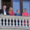 La princesse Victoria de Suède à l'Université d'Uppsala pour célébrer le 50e anniversaire de la chorale mixte Allmänna Sången, le 19 mai 2013