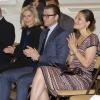 La princesse Victoria de Suède, accompagnée du prince Daniel, prenait part le 23 mai 2013 à une réunion de l'Institut suédois à Rome, à l'Institut culturel italien à Stockholm.