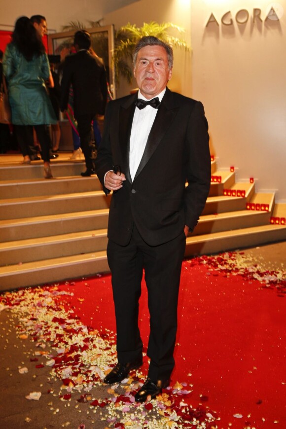 Daniel Auteuil lors de la soirée célèbrant le centenaire du cinéma indien lors du 66e Festival du film de Cannes, le 19 mai 2013.