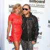 David Guetta et Cathy Guetta aux Billboard Music Awards à Las Vegas, le 19 mai 2013.