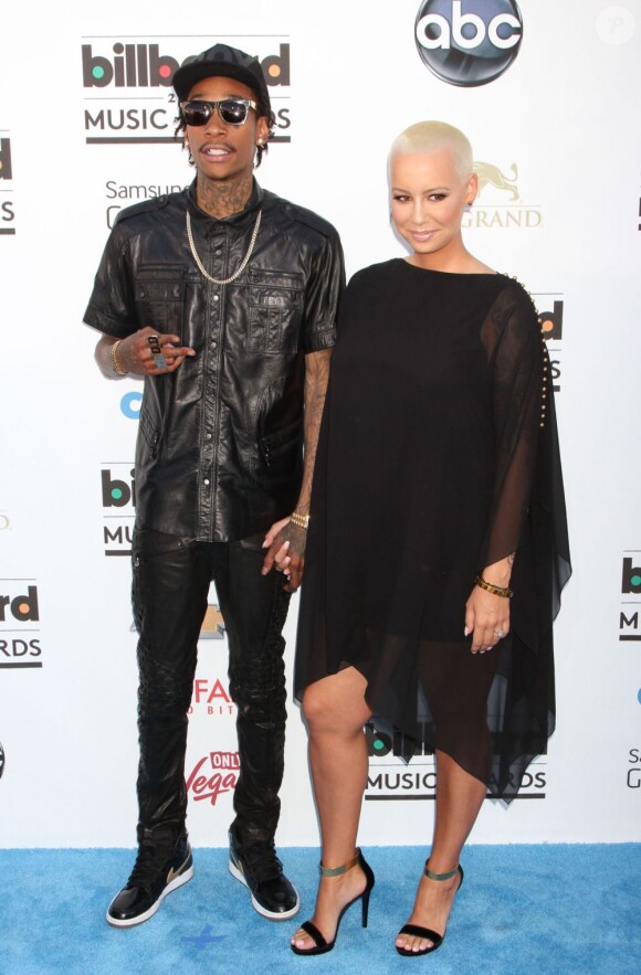 Wiz Khalifa et Amber Rose aux Billboard Music Awards à Las Vegas, le 19 mai 2013.
