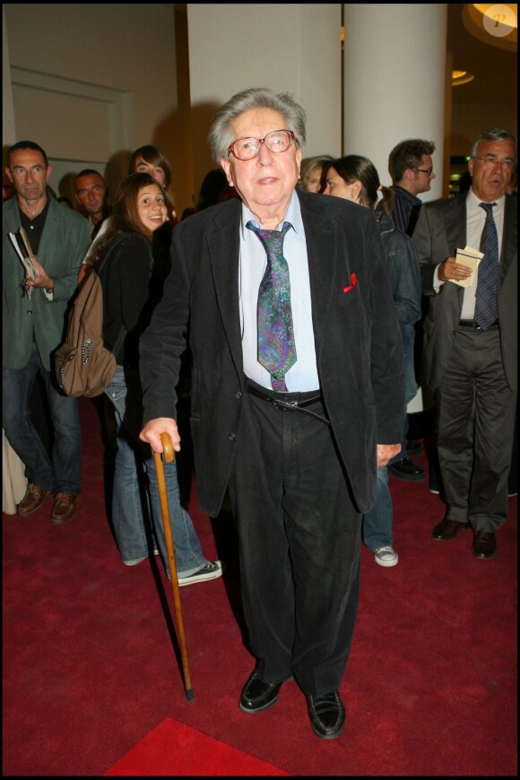 Le compositeur Henri Dutilleux à Paris, le 19 septembre 2006.