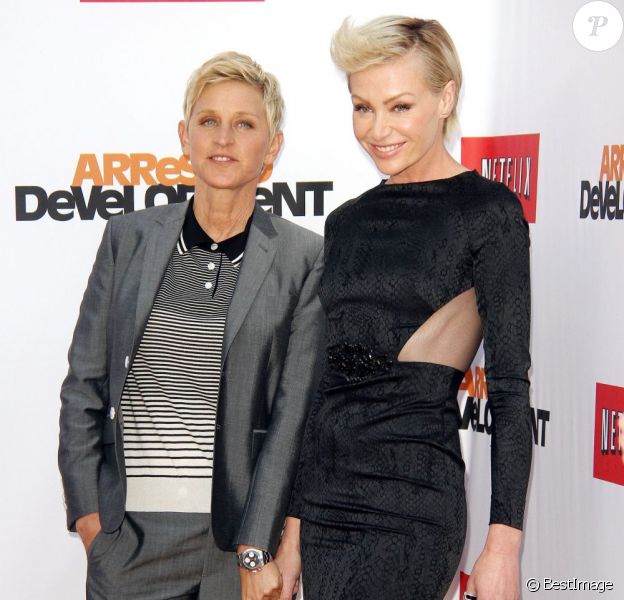 rencontre ellen degeneres portia de rossi