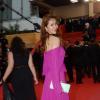 La styliste russe Kamola Malikova sur les marches du Festival de Cannes le 22 mai 2013