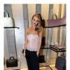 Rosie Huntington-Whiteley à la soirée Armani à Cannes pour l'ouverture de la boutique. Le 23 mai 2013