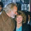 Georges Moustaki et Nicoletta à Paris le 18 février 1986.